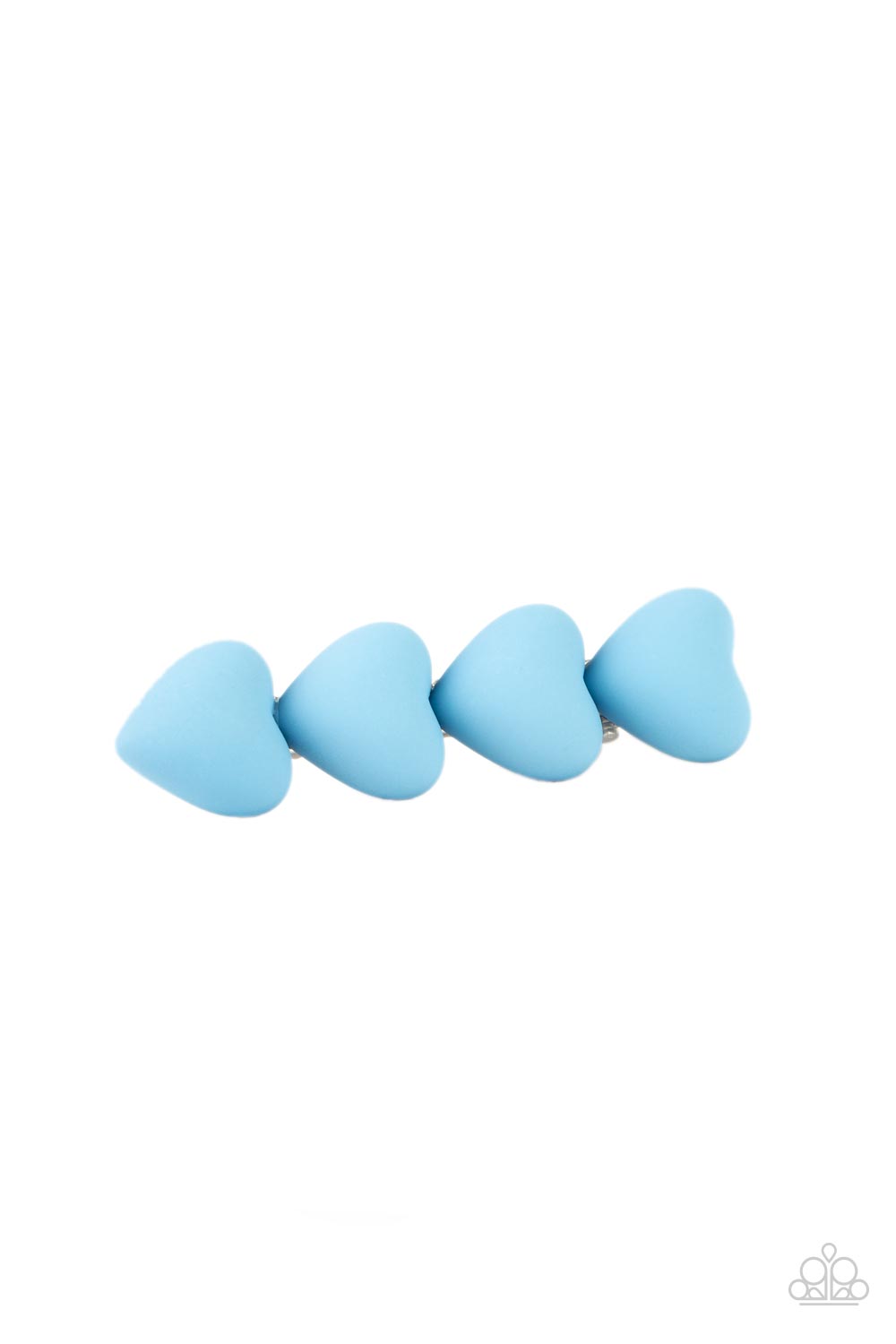 HEART to Please Blue Hair Clip