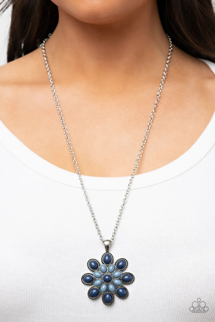In the MEADOW of Nowhere - Blue Necklace