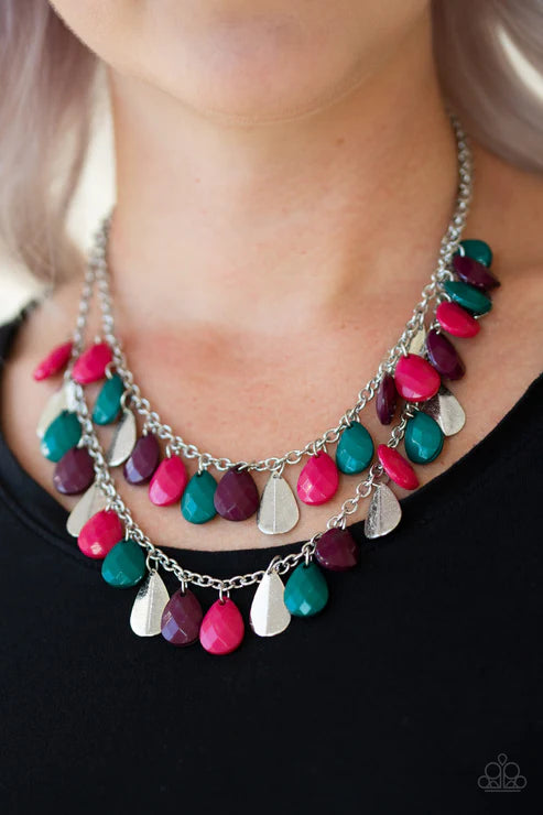 Life of the Fiesta - Multi Necklace