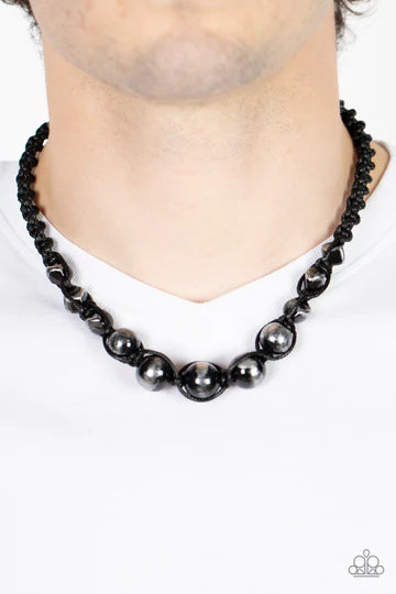 Loose Cannon - Black Necklace