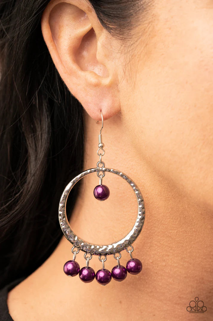 Luscious Luxury - Purple Earring