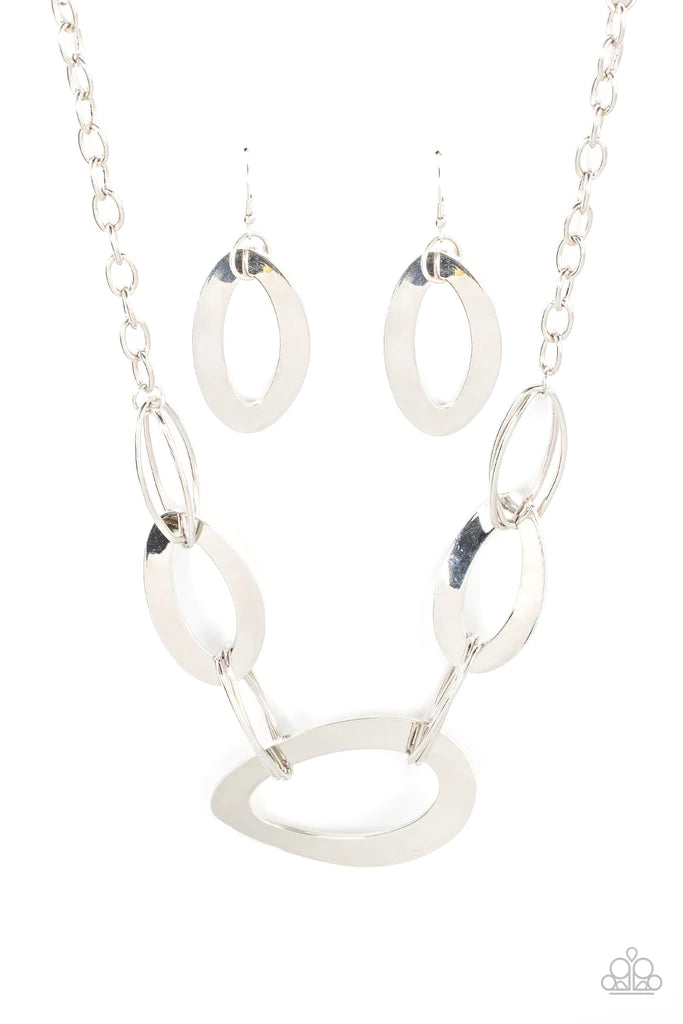 METALHEAD Count Silver Necklace