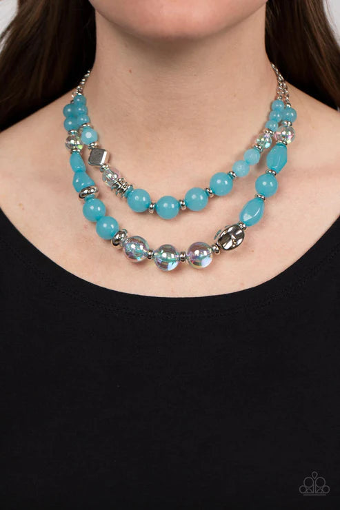 Mere Magic Blue Necklace