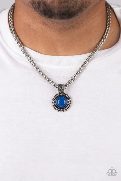 Pendant Dreams Blue Necklace