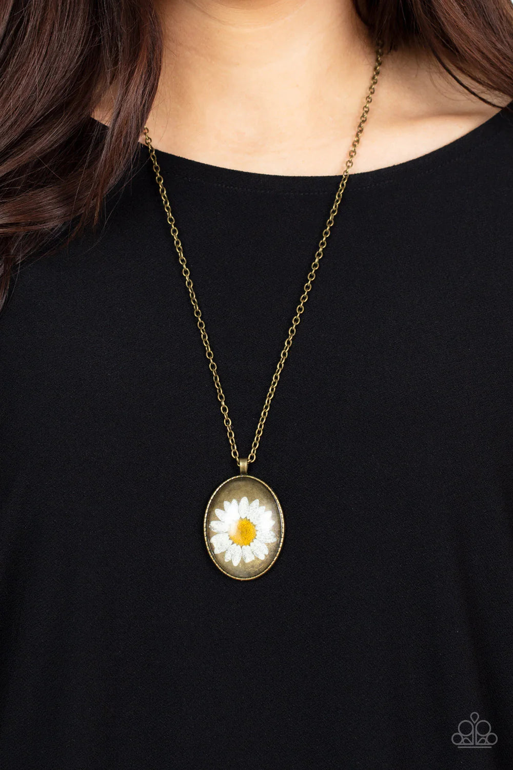 Prairie Passion - Brass Necklace
