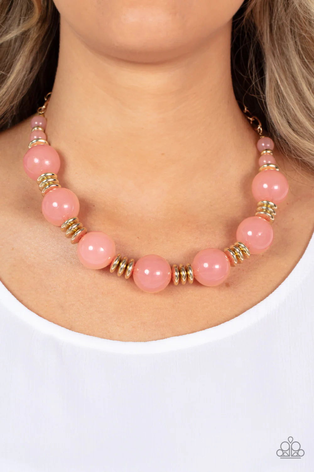 Race to the POP Pink Necklace