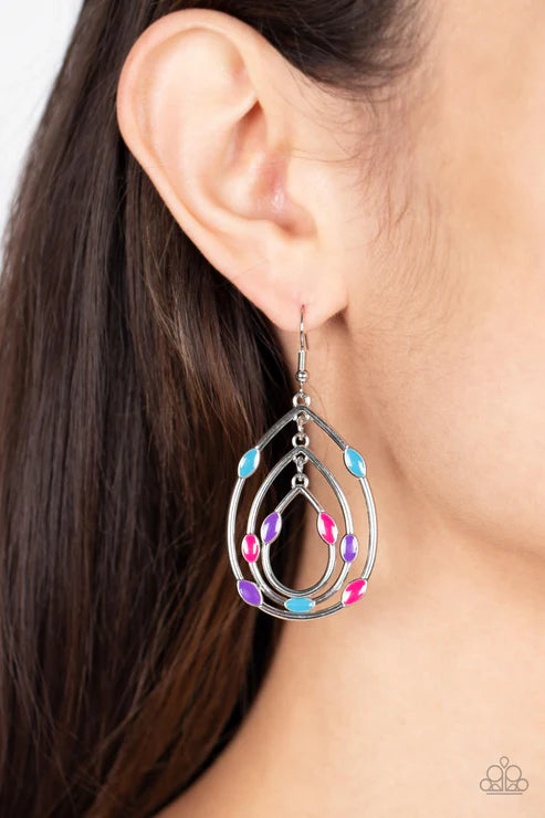 Rippling Rapport Multi Earring