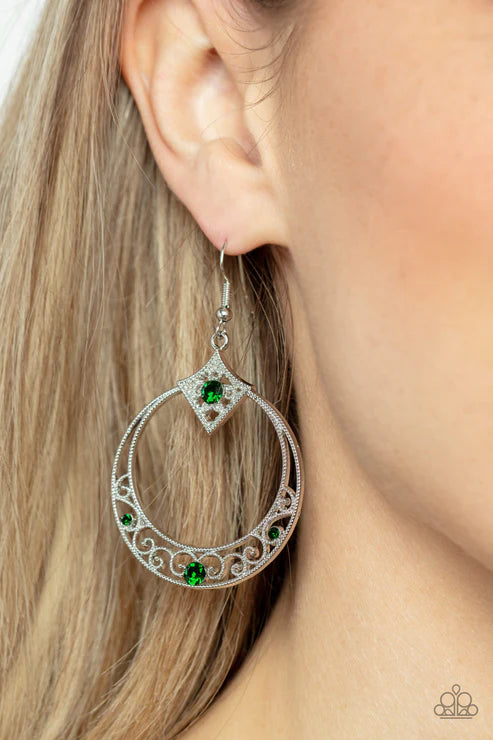 Royal Resort - Green Earring