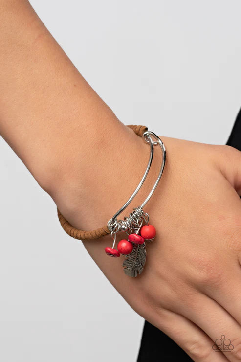 Running a-FOWL - Red Bracelet