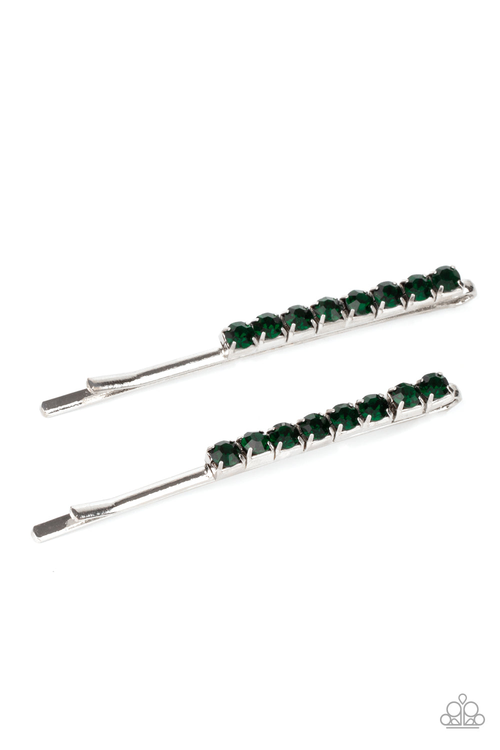Satisfactory Sparkle Green Hair Clip