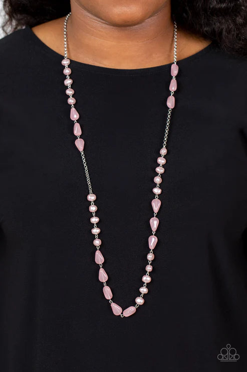 Shoreline Shimmer Pink Necklace