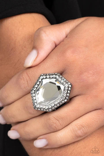Smoldering Sass - Gun Metal Ring