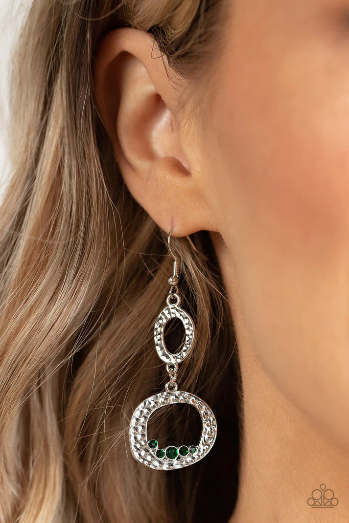 So Unexpected - Green Earring