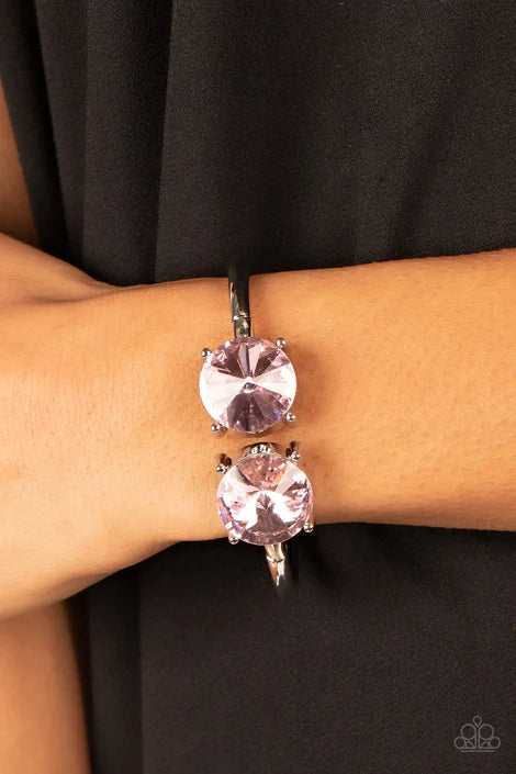 Spark and Sizzle Pink Bracelet