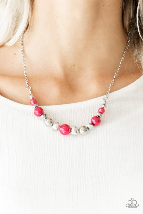 The Big-Leaguer - Pink Necklace
