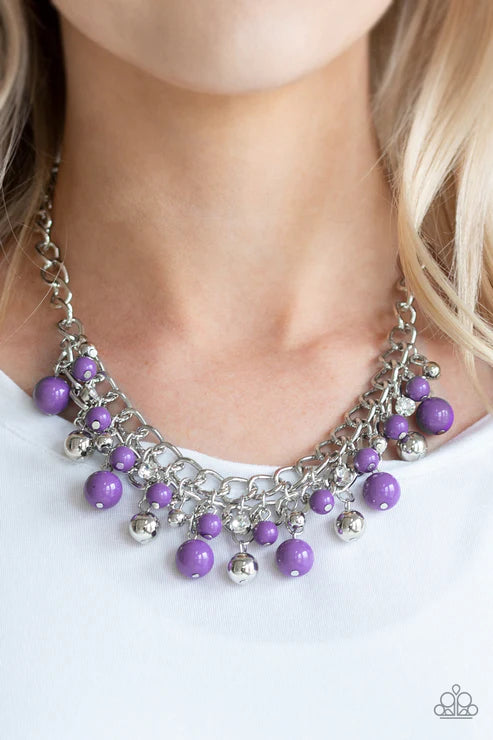 The Bride To BEAD - Purple Necklace