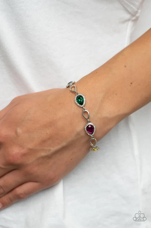 Timelessly Teary Multi Bracelet