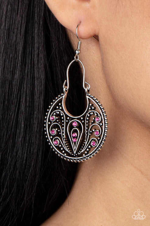 Vineyard Villa Pink Earring
