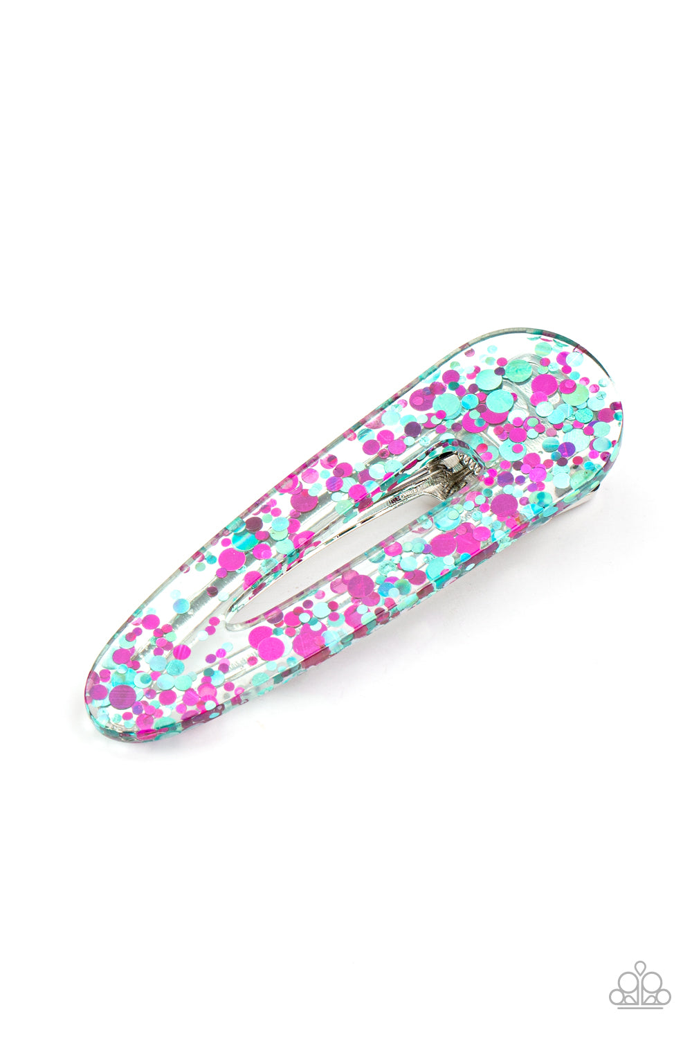 Wish Upon A Sequin Pink Hair Clip