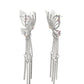 A Few Of My Favorite WINGS - White Earrings