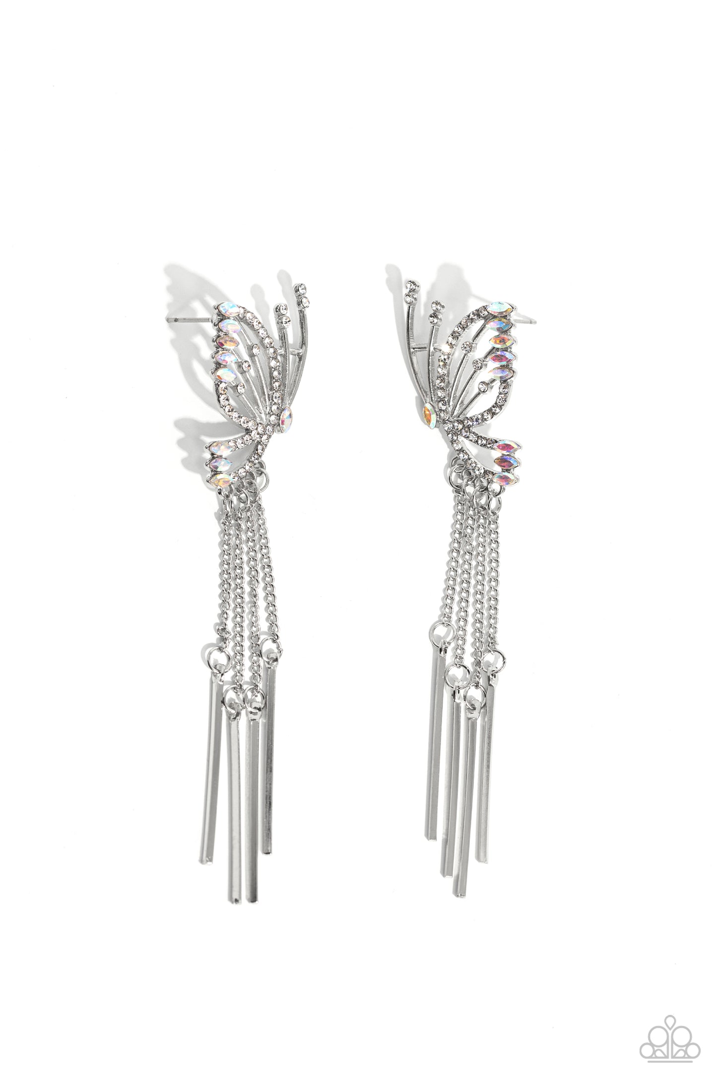 A Few Of My Favorite WINGS - White Earrings