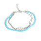 A LOTUS Like This - Blue Bracelet