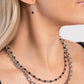 A Pop of Color - Black Necklace