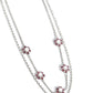 A SQUARE Beauty - Purple Necklace