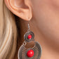 A Wild Bunch - Red Earring