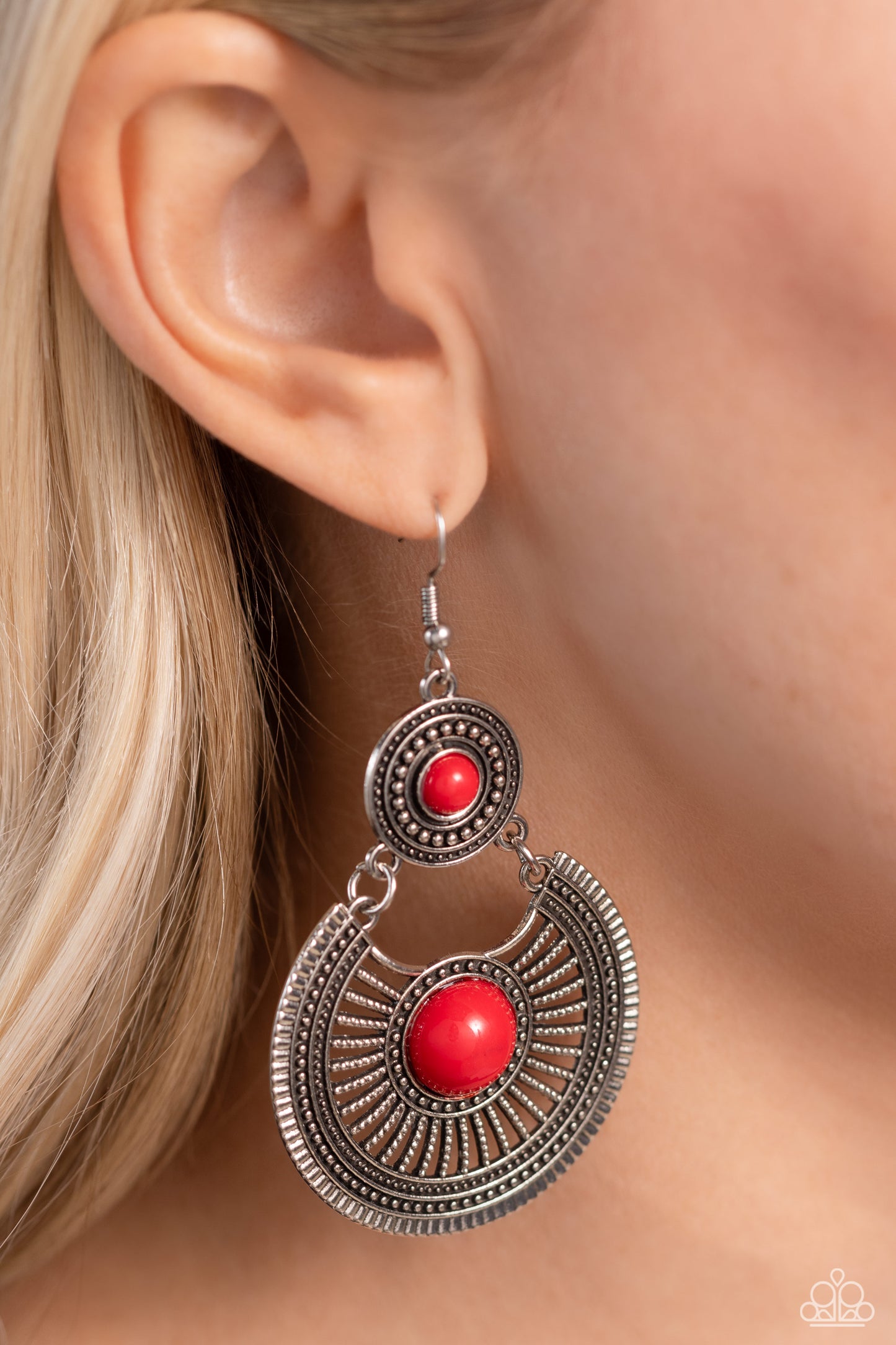 A Wild Bunch - Red Earring