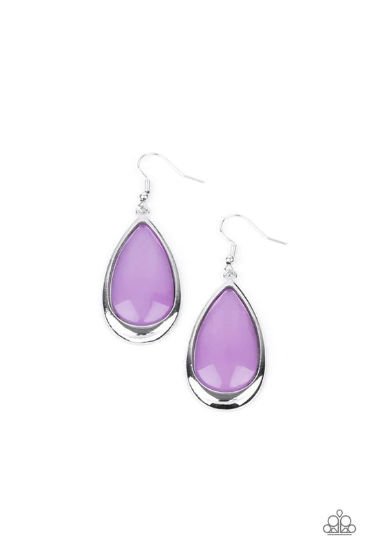 A World To Seer - Purple Earring
