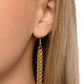 Abstract Allegiance - Gold Necklace
