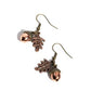 Acorn Antique - Brass Earring