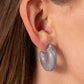 Acrylic Acclaim - Silver Earring