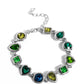 Actively Abstract - Green Bracelet