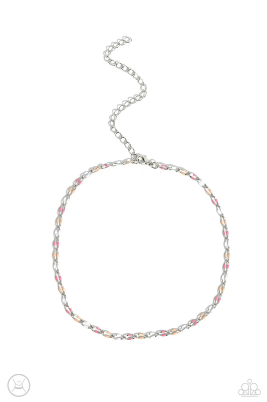 Admirable Accents - Pink Necklace