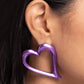 Admirable Acclaim - Purple Earring
