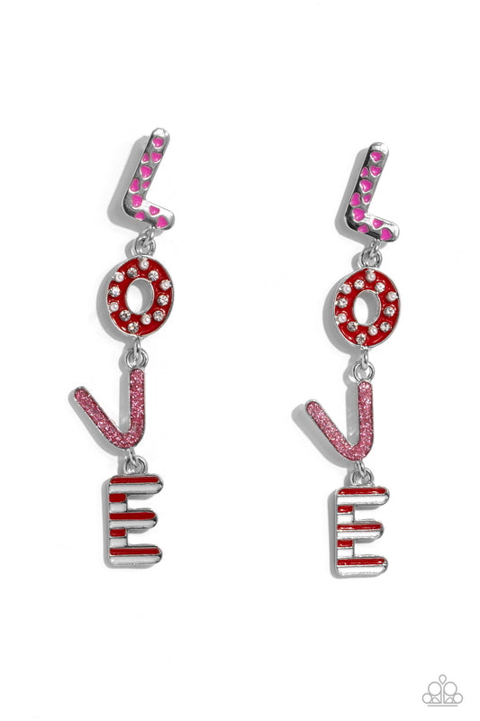 Admirable Assortment - Pink Earring