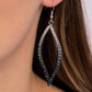 Admirable Asymmetry - Black Earring