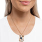 Admirably Abstract - Black Necklace