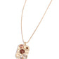 Admirably Abstract - Brown Necklace