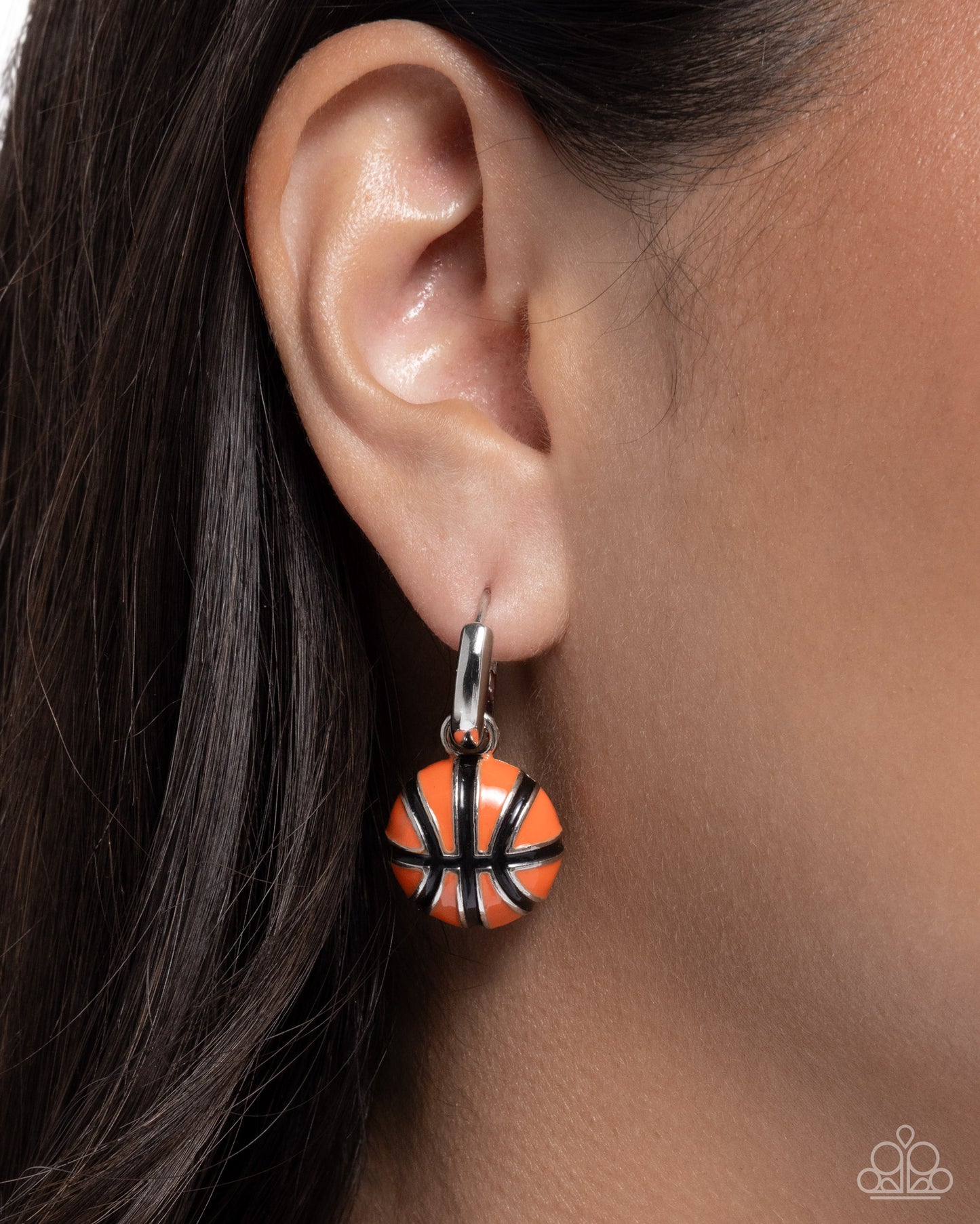 Adorable Airball - Orange Earring