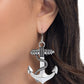 Adorable Anchor - Silver Earring