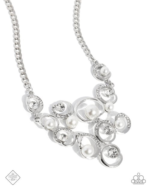 Adorable Archetype - White Necklace