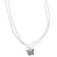 Adorable Ascension - Silver Necklace
