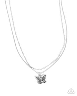 Adorable Ascension - Silver Necklace