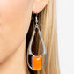 Adventure Story - Orange Earring