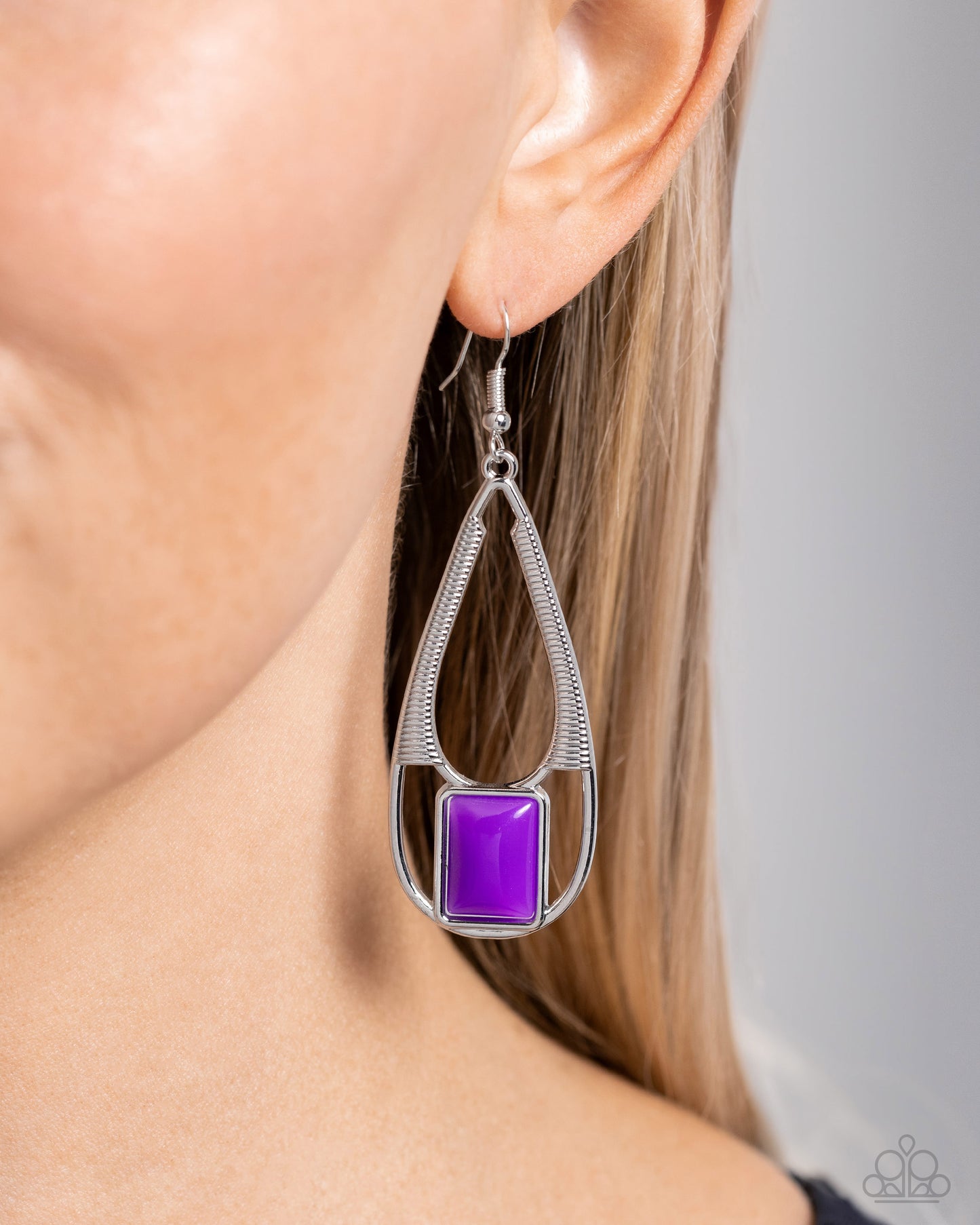 Adventure Story - Purple Earring