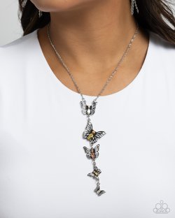 Aerial Addition - Yellow Necklace