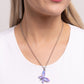 Aerial Aria - Purple Necklace